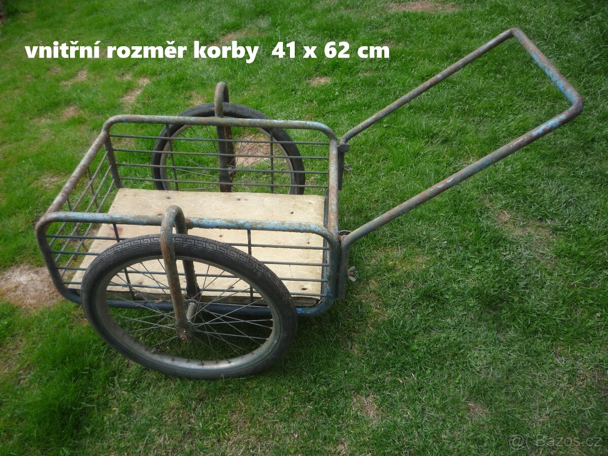 prodám dvoukolák, litinové boky podstavce na šicí stroj, vho - 6