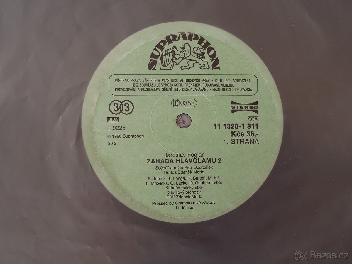 Foglar - Záhada hlavolamu 1. a 2. LPé - 6