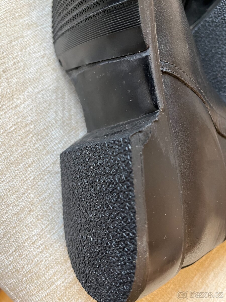 Kožené kozačky zn. Vaga Bond - 6