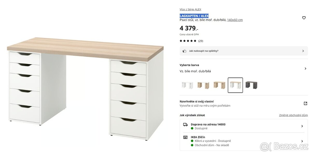 pracovní stůl IKEA - 6