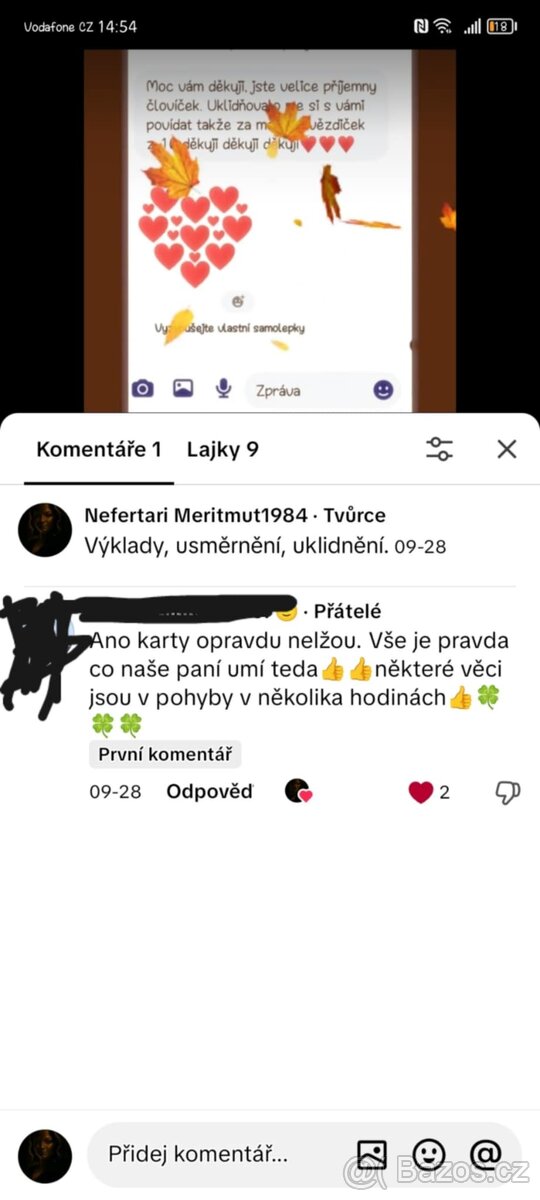 Věštění z karet - 6