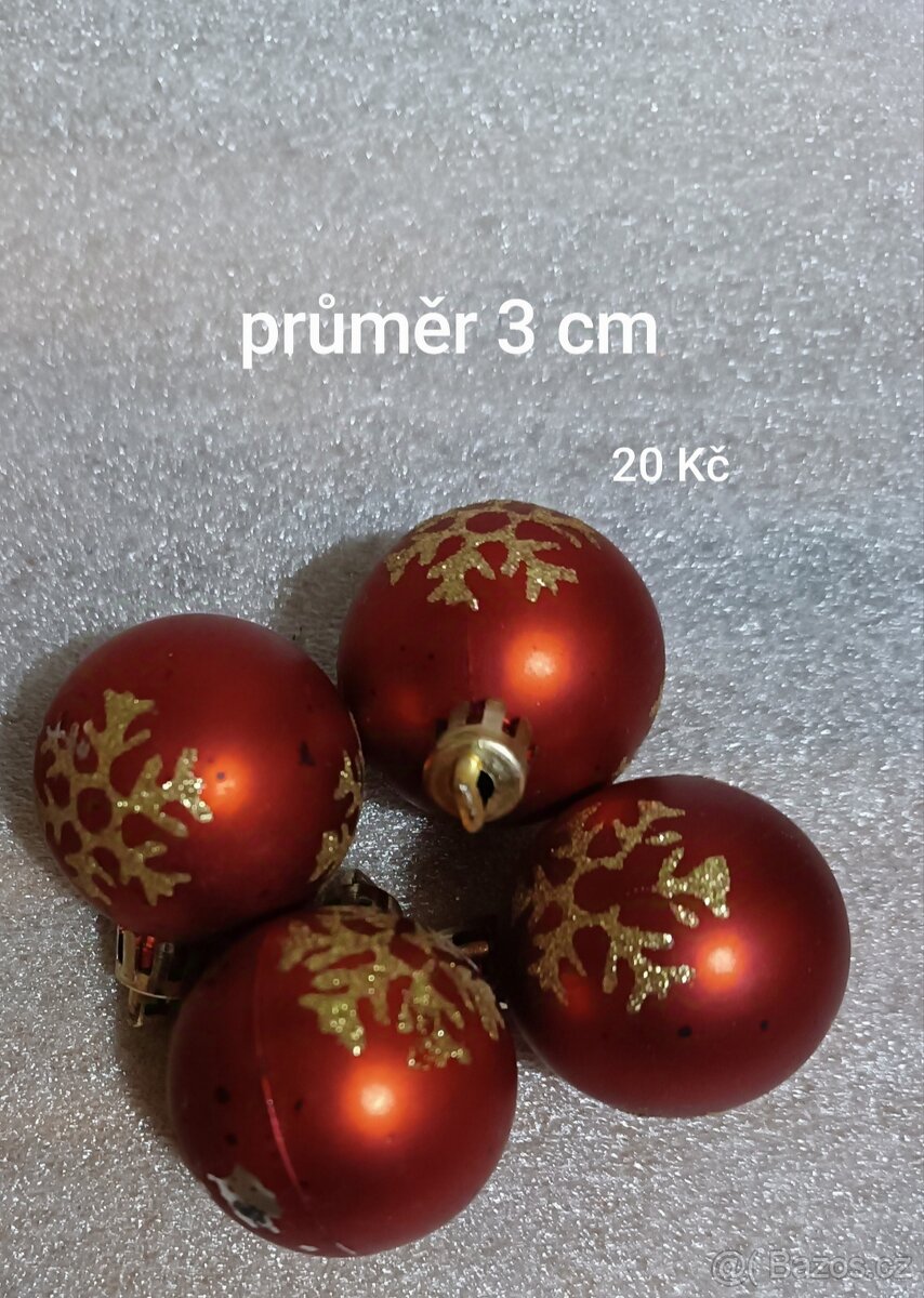 Vánoční ozdoby - různé - 6