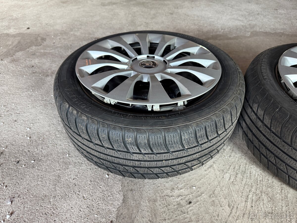 Zimní sada 195/50 R15 - Fabia I, Fabia II, Fabia III - 6