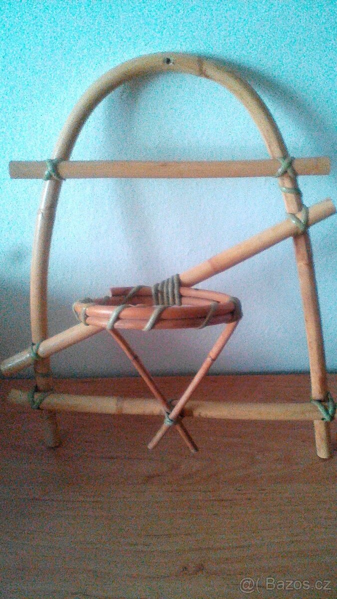 Retro obaly na květináč-plast,keramika,bam.polička,květináče - 6