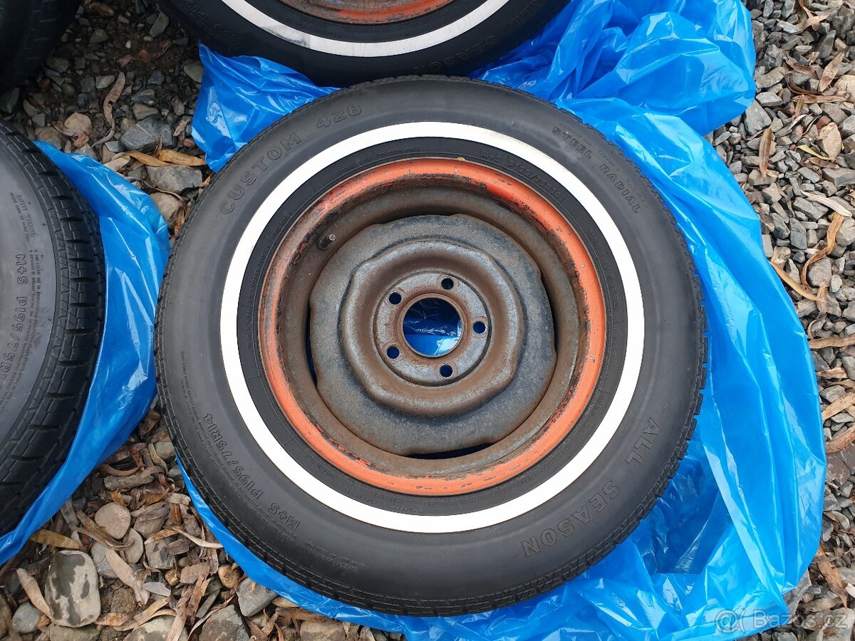 Custom 428 běloboké pneu - 6