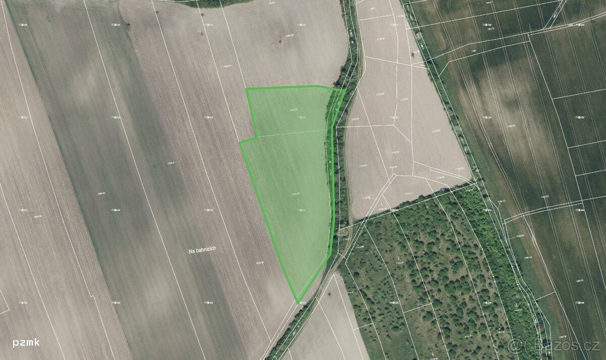 Prodej orné půdy 23206 m2 Lipenec - 6