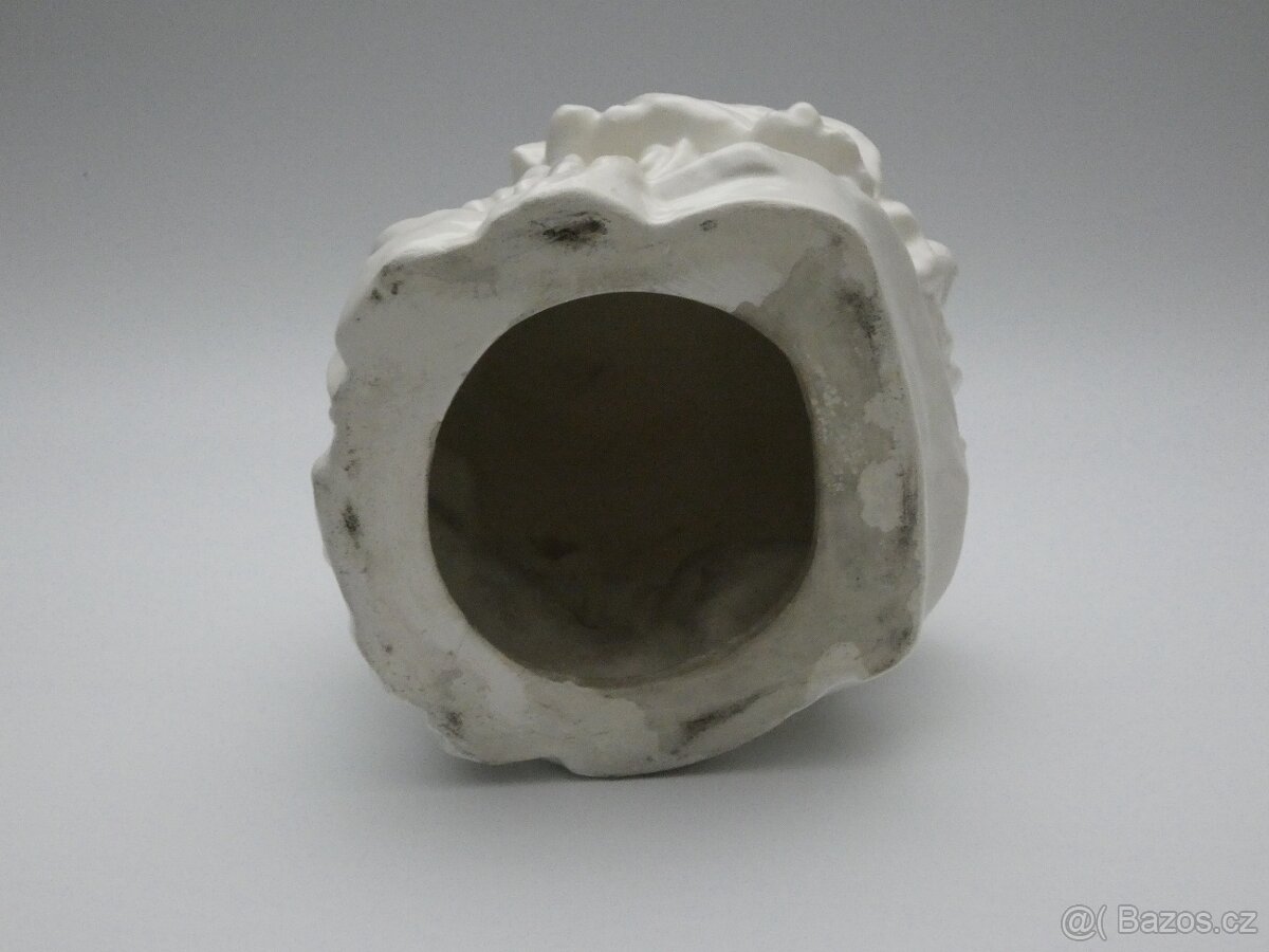 Starožitná socha – busta Jaroslav Vrchlický – Graniton - 6