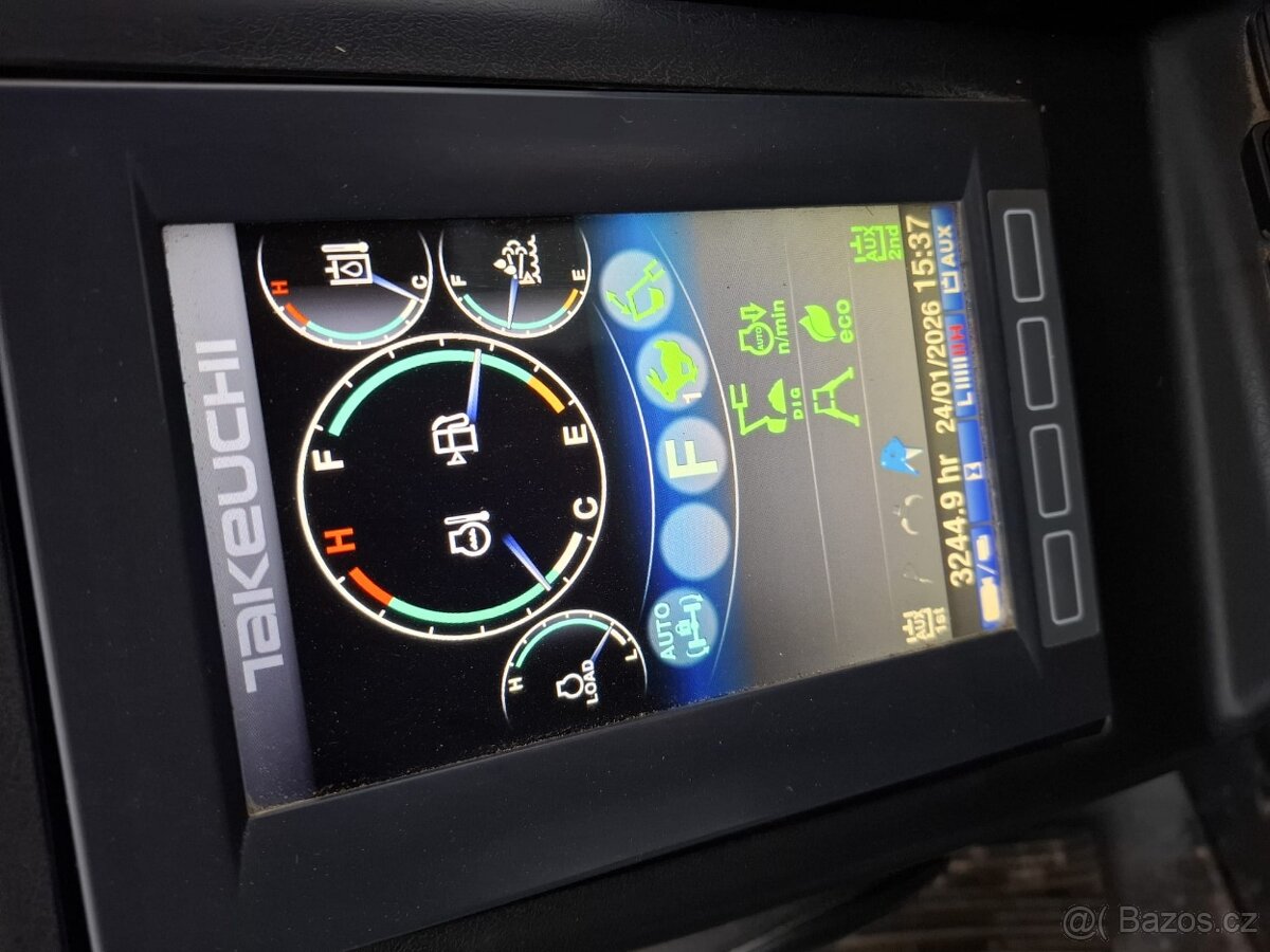 Kolovy bagr Takeuchi TB295w.ne jcb.cat.komatsu - 6