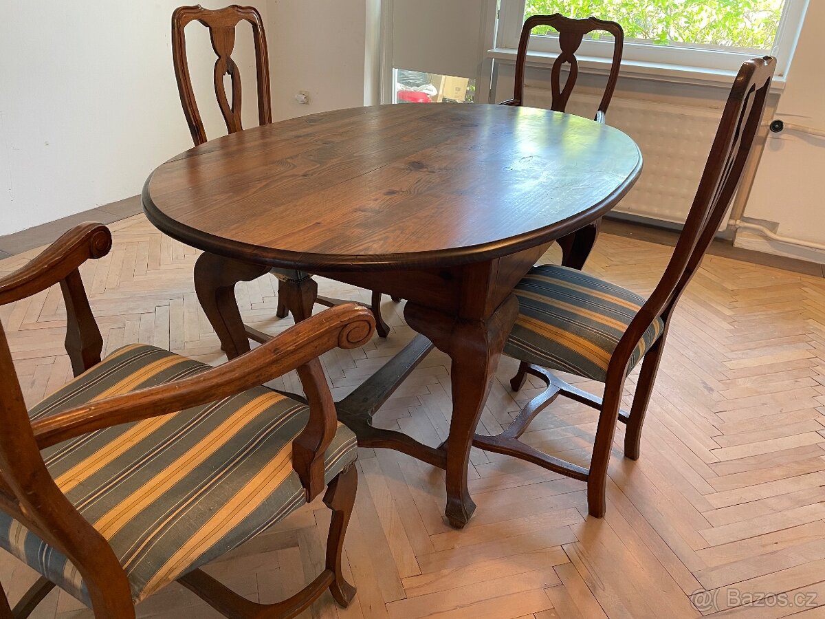 Jedálenský set Chippendale - 6