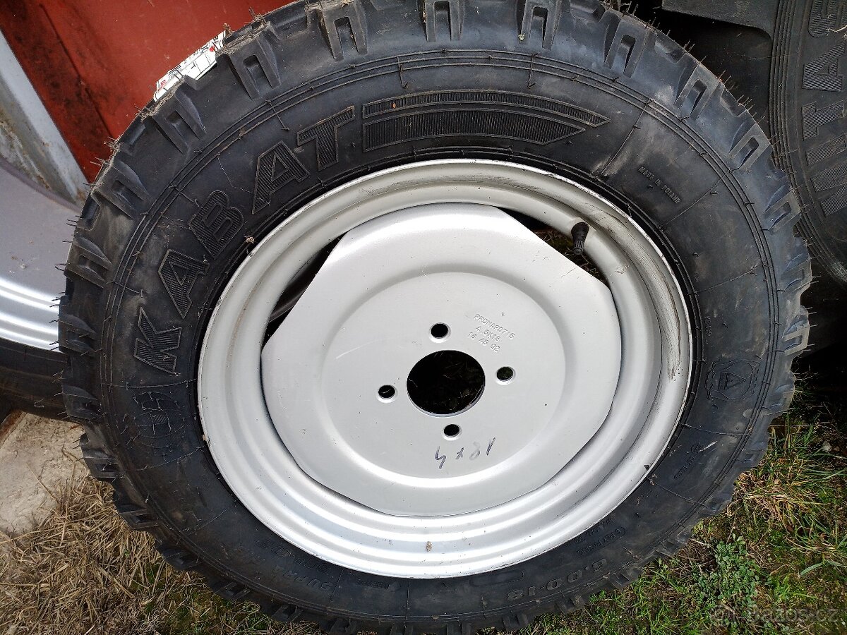 ZETOR 4011 - KOMPLET KOLA + BLATNÍKY - NOVÉ - 6