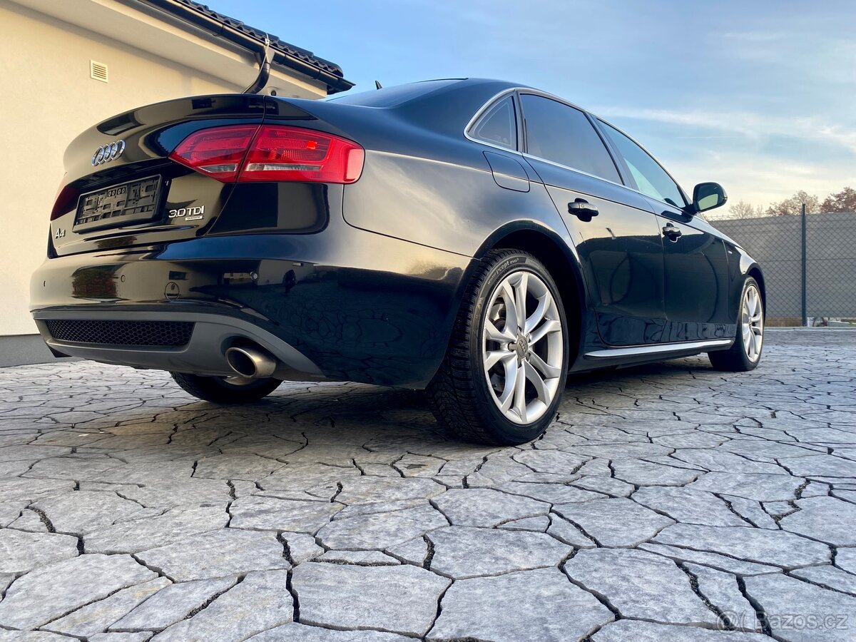 Audi 3x S-line A4 b8 3.0tdi quattro sedan - 6