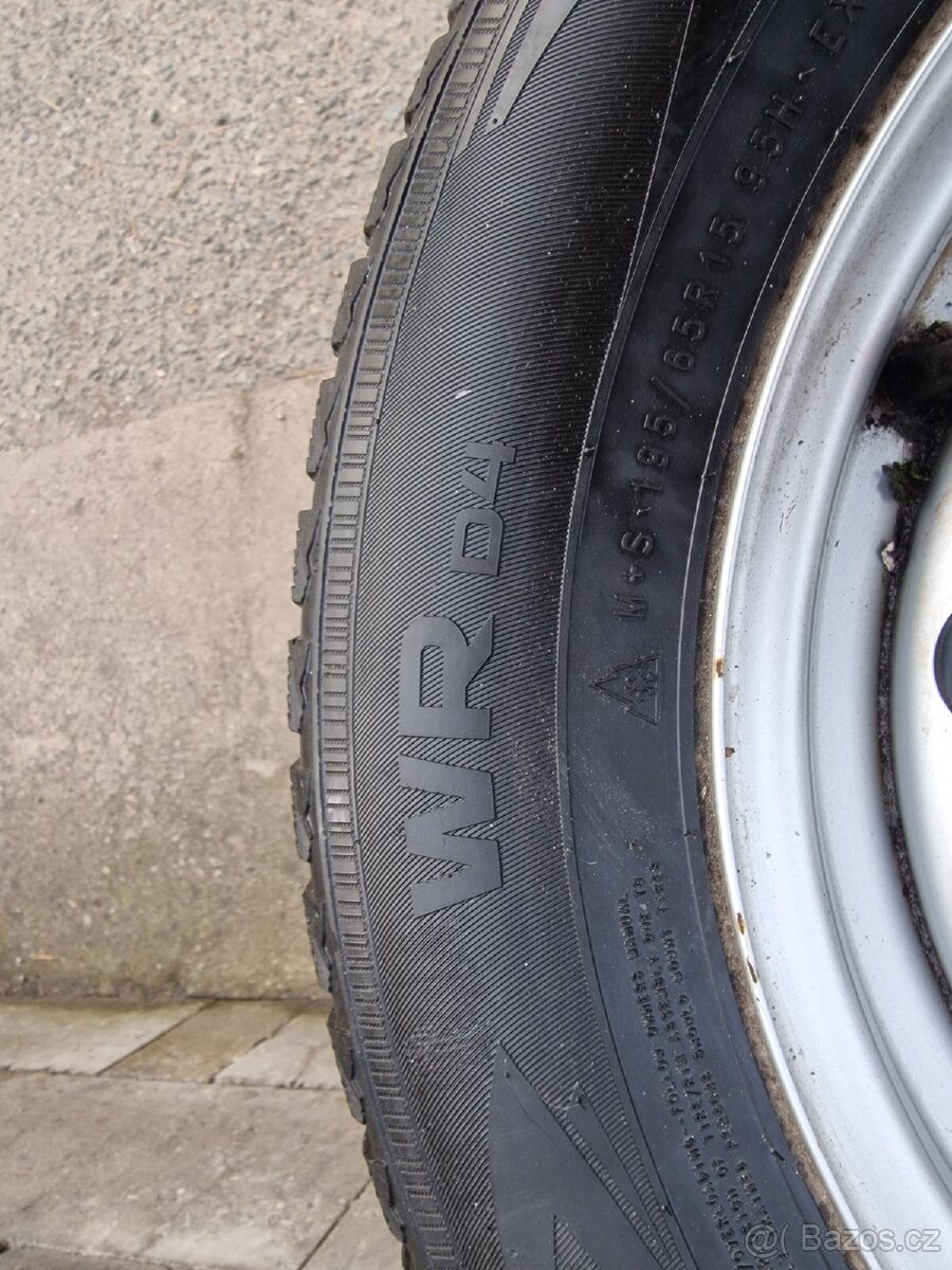 195/65/15 Zimní kola VW Caddy 5x112 - 6