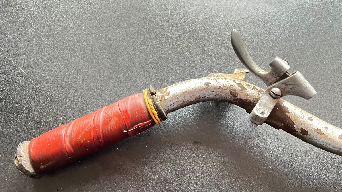 Řidítka s rukojetí plynu JAWA 175 250 Special Předválečná - 6