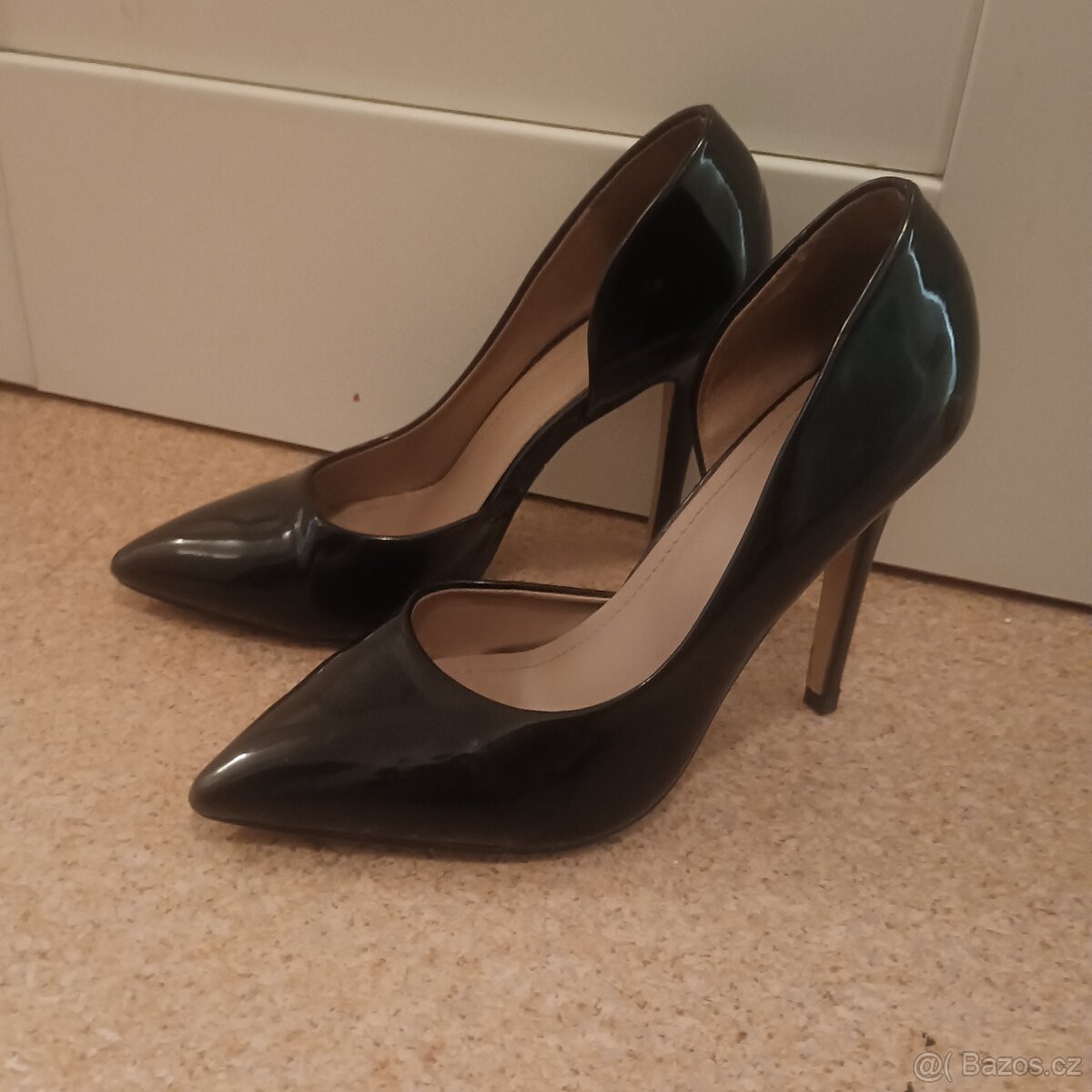Černé lodičky vel. 38 - 6