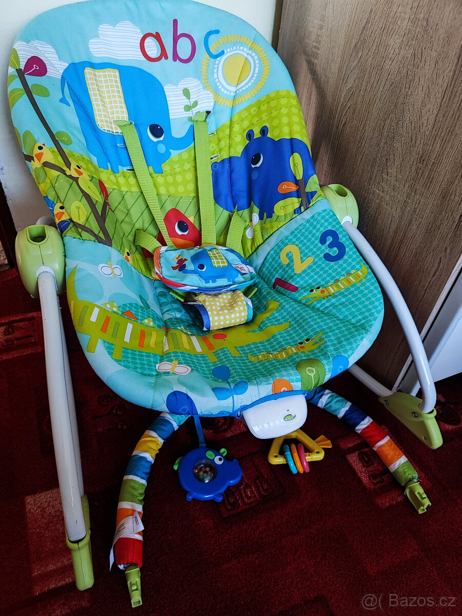 Vibrační rostoucí houpátko/lehátko Bright starts - 6