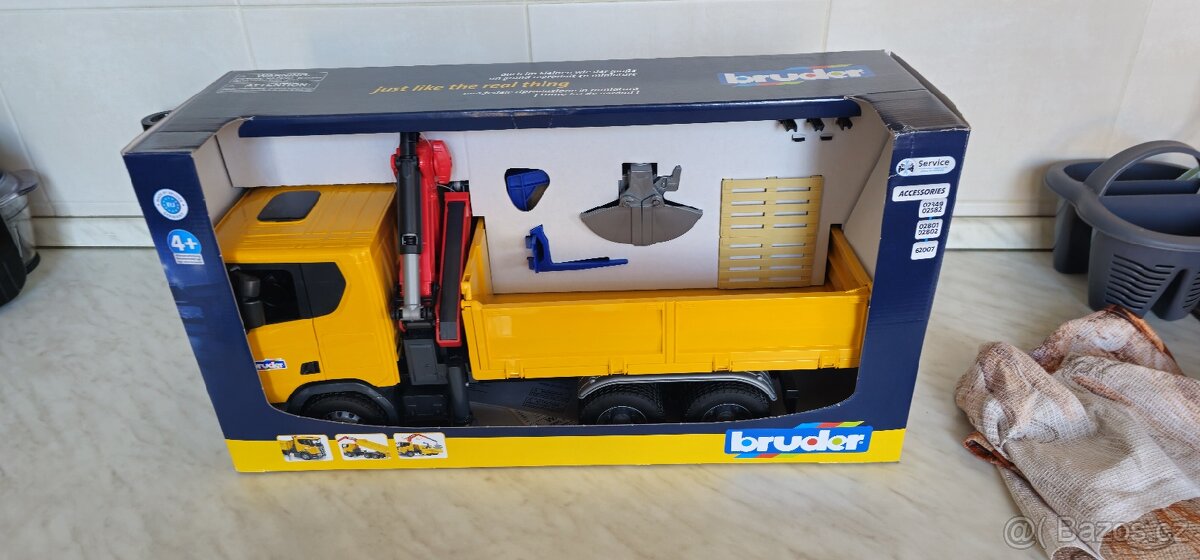 Bruder hračky, scanie nová - 6