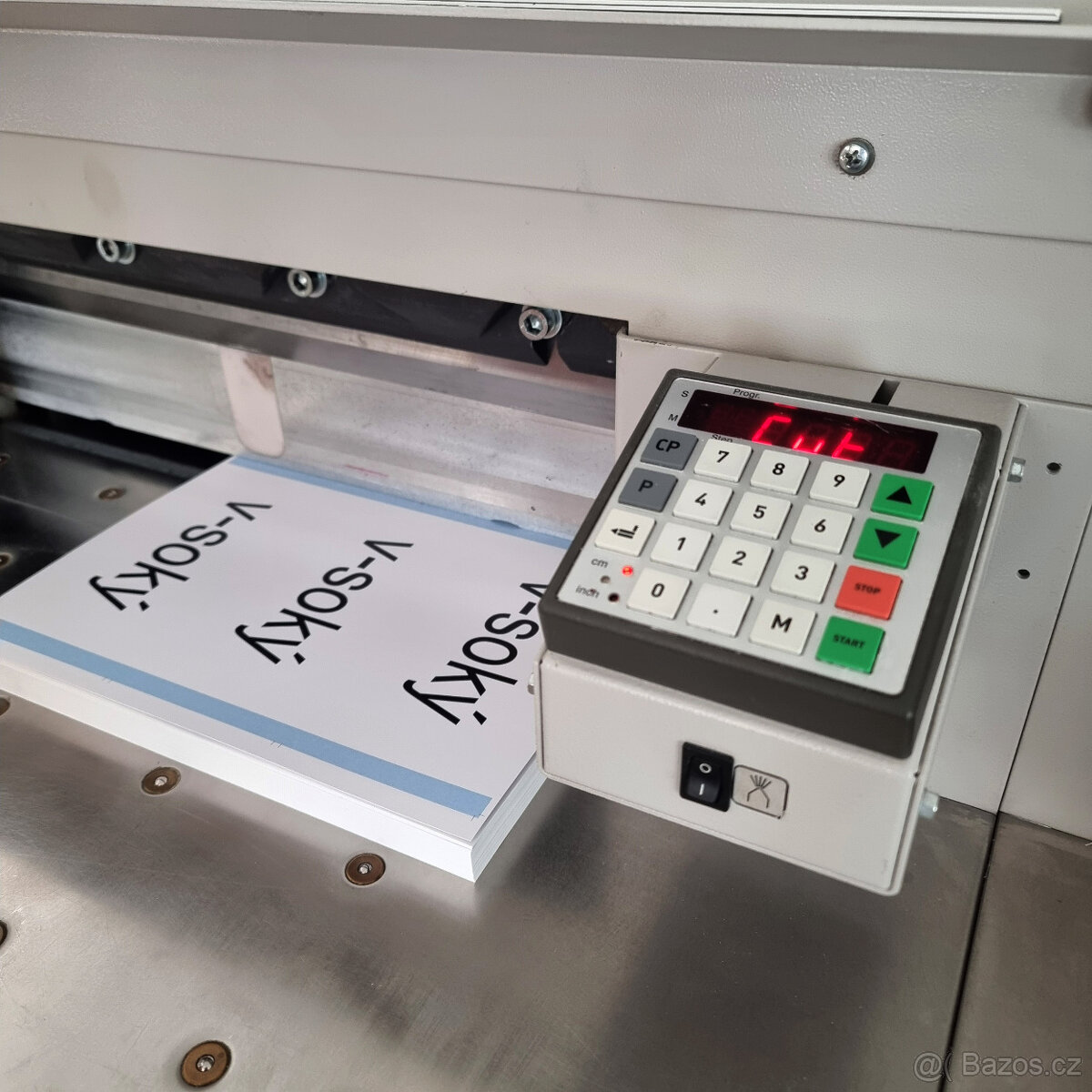 Hydraulická řezačka papíru EBA / IDEAL 551 LT - 6