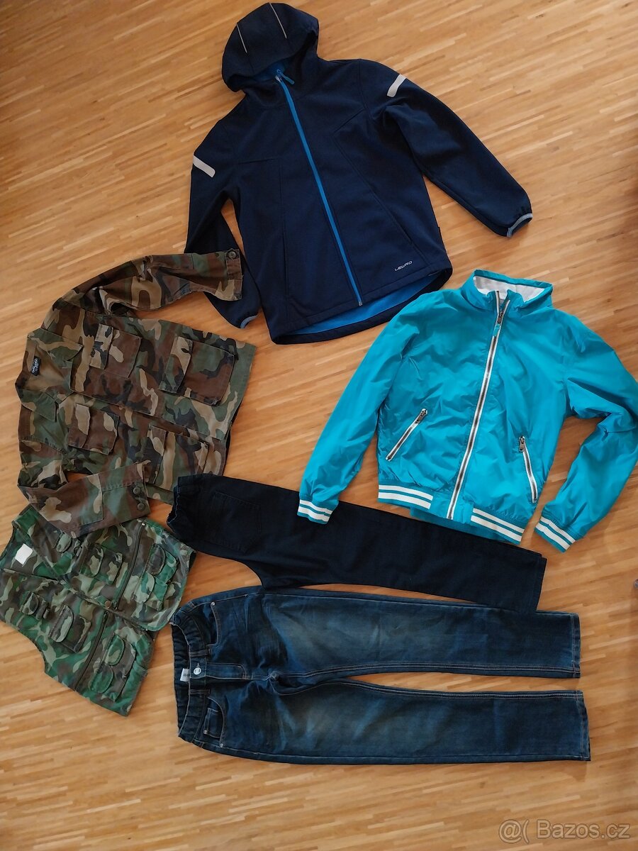 Jarní bunda, kalhoty vel. 164 - 6