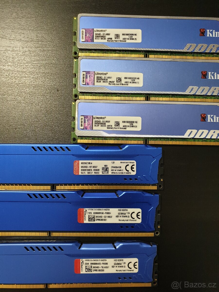 RAM DDR3 - MIX - 6