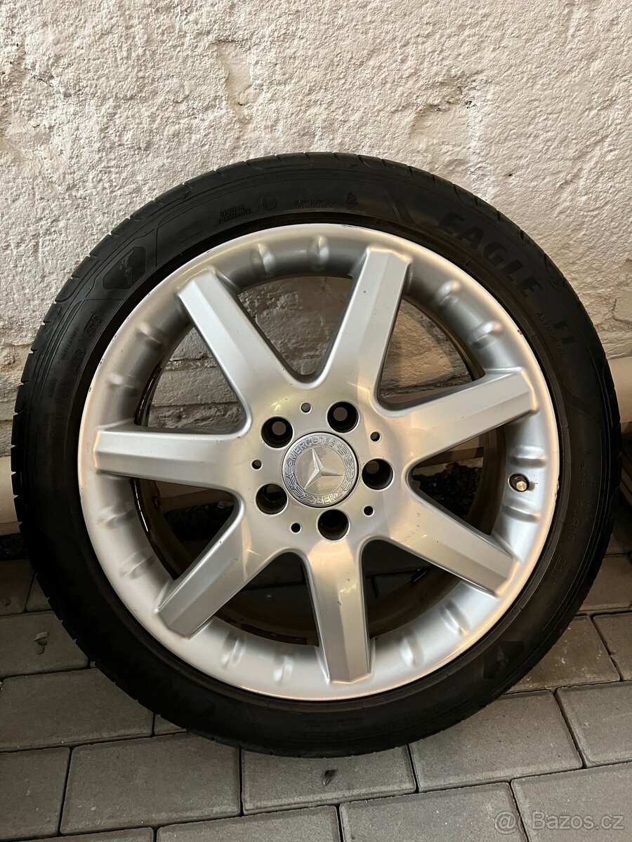 Alu MERCEDES A r17 215/45 letní - 6