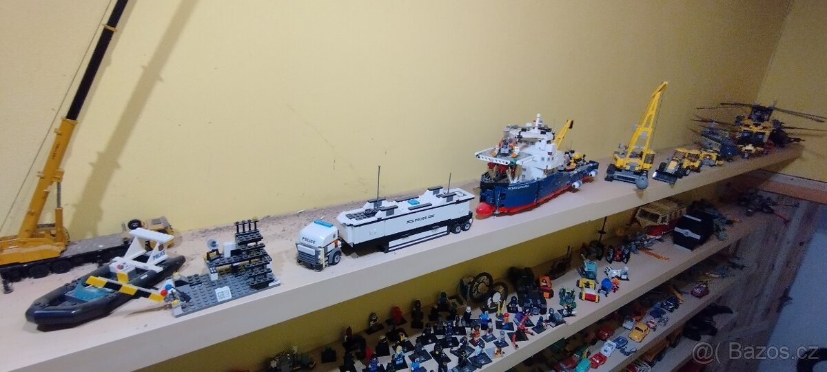 LEGO + figurky + návody + 5 kg kostek / Batman, Star Wars, C - 6