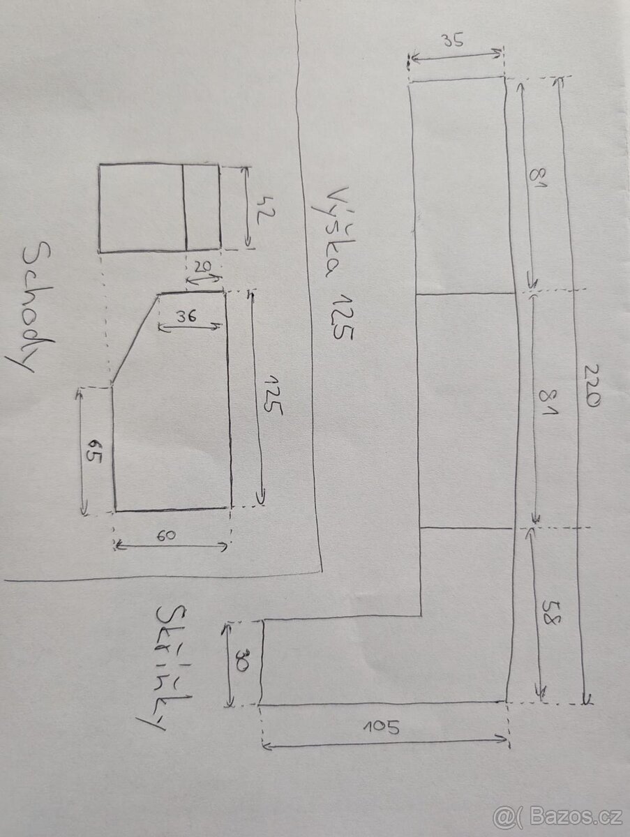 Postel do dětského pokoje s úložným prostorem - 6