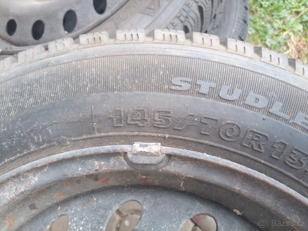 zimní kola 145/70 r13 - 6