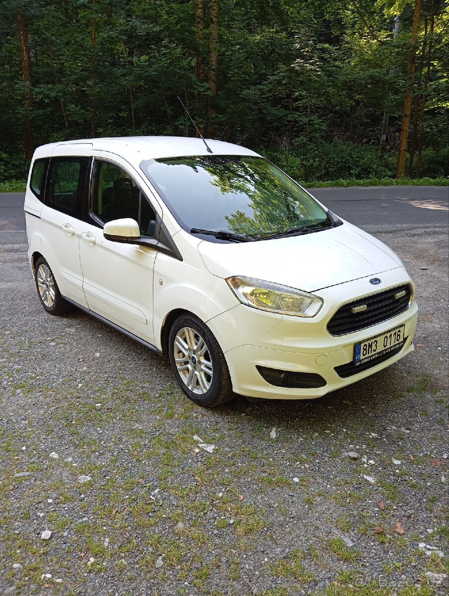 Ford transit courier 1.0/74kw, ČR,1.majitel - 6