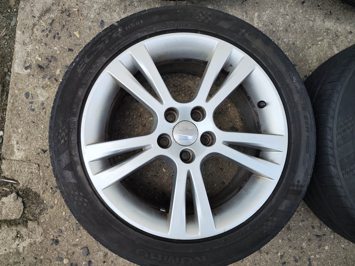 16"letní alu sada 5x100 origo Seat Ibiza Fabia Rapid Polo - 6