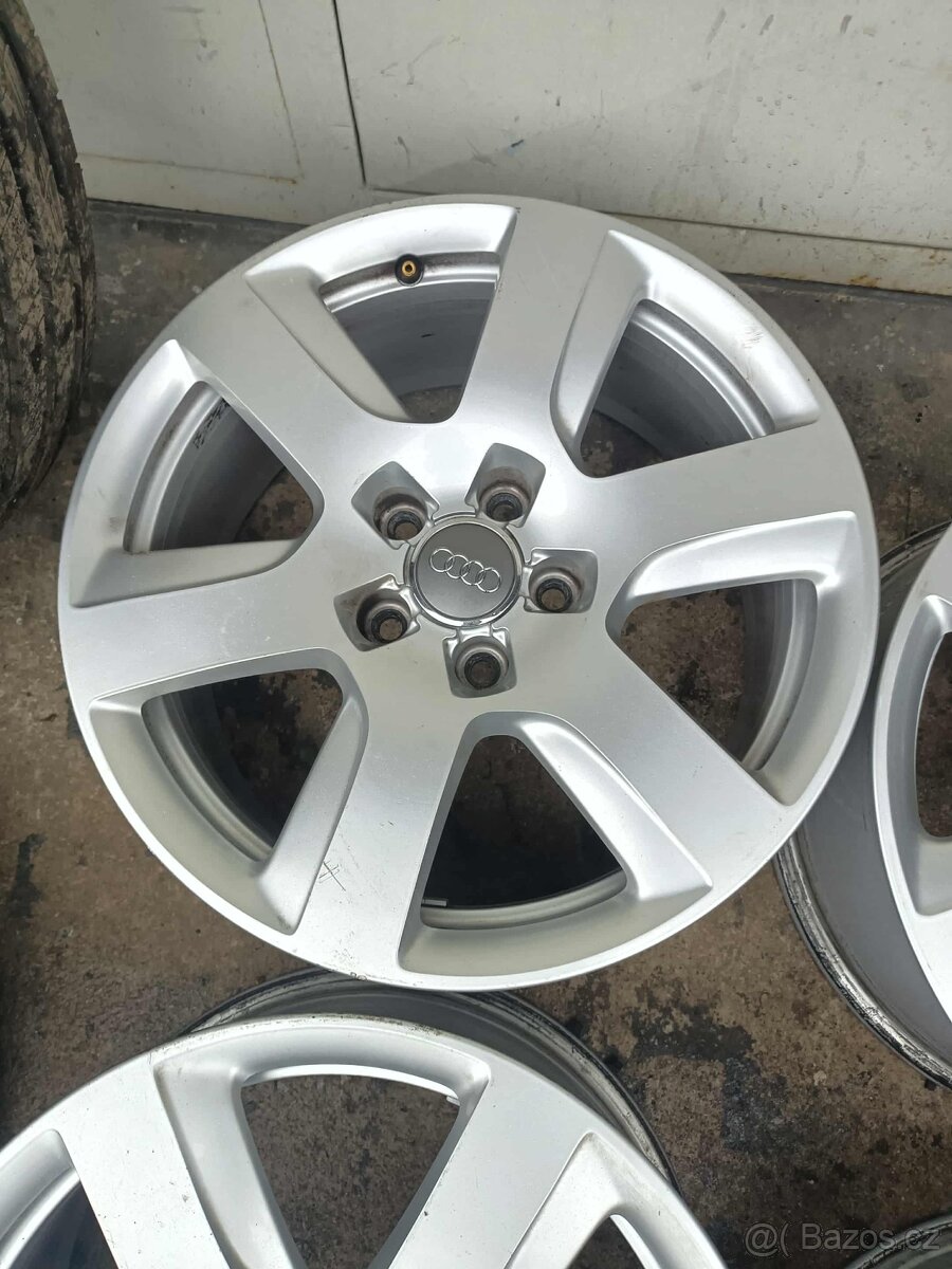 4ks alu disky orig. Audi 5x112 R17 - 6