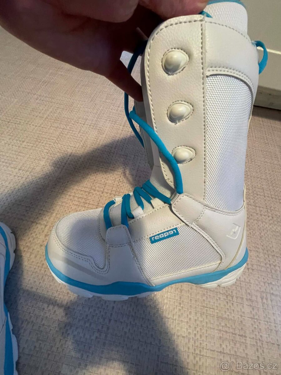 Snowboard 140 + vazání + boty Reaper - 6