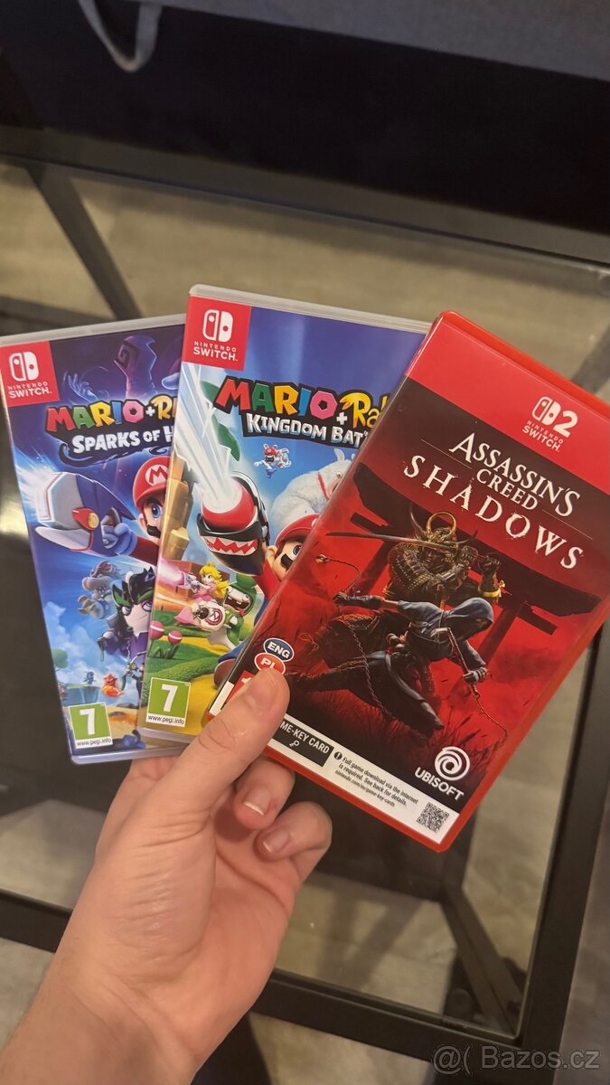 Nintendo switch 2 + hry za 20tis. Kč origo baleni - 6