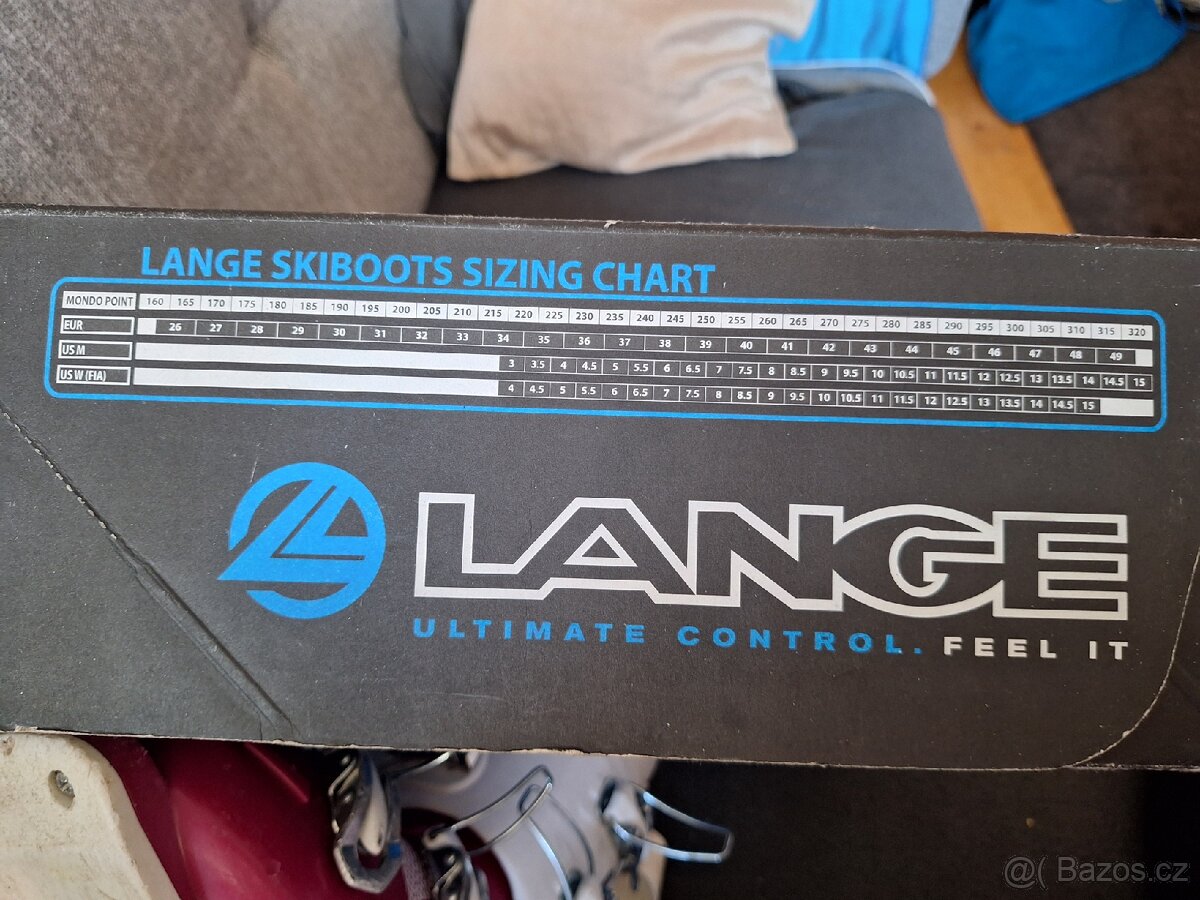 Dívčí lyžáky vel. 37/38 značky Lange. - 6