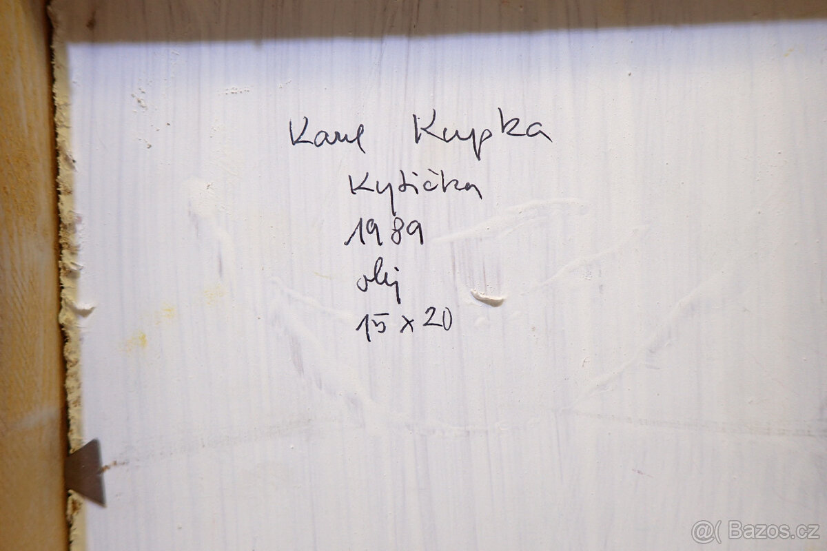 Kupka Karel - Kytička - olejomalba - 6