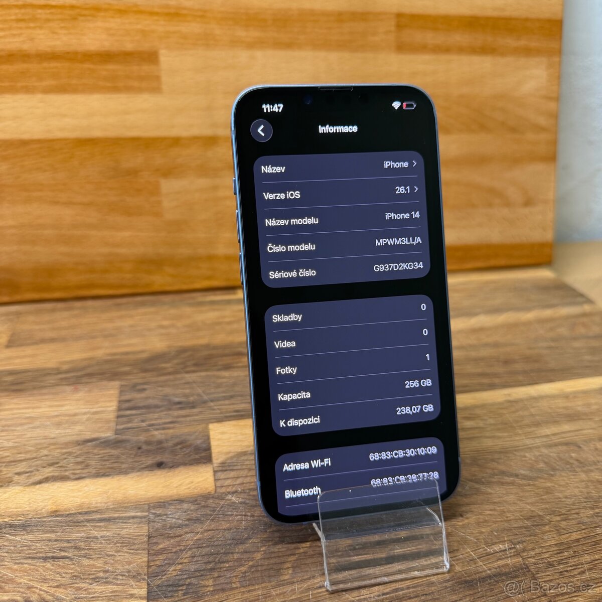 IPhone 14 256GB, modrý, eSIM (rok záruka) - 6