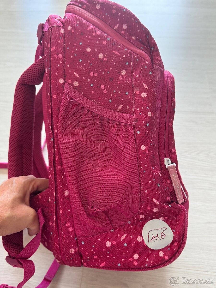 Beckmann školní aktovka/ set AIR RED FOREST DEER - 6
