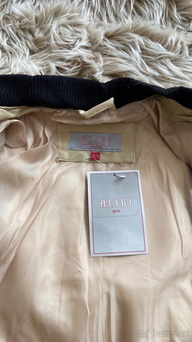Dívčí koženková bunda Alibi na 7/8 let - 6
