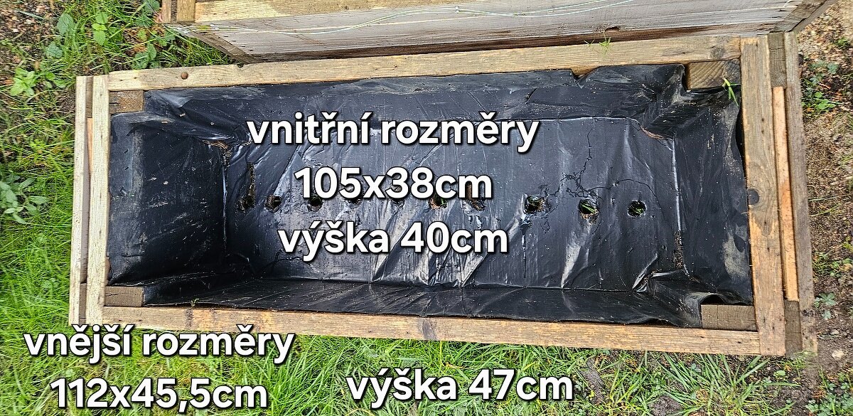 Truhlíky dřevěné - 6