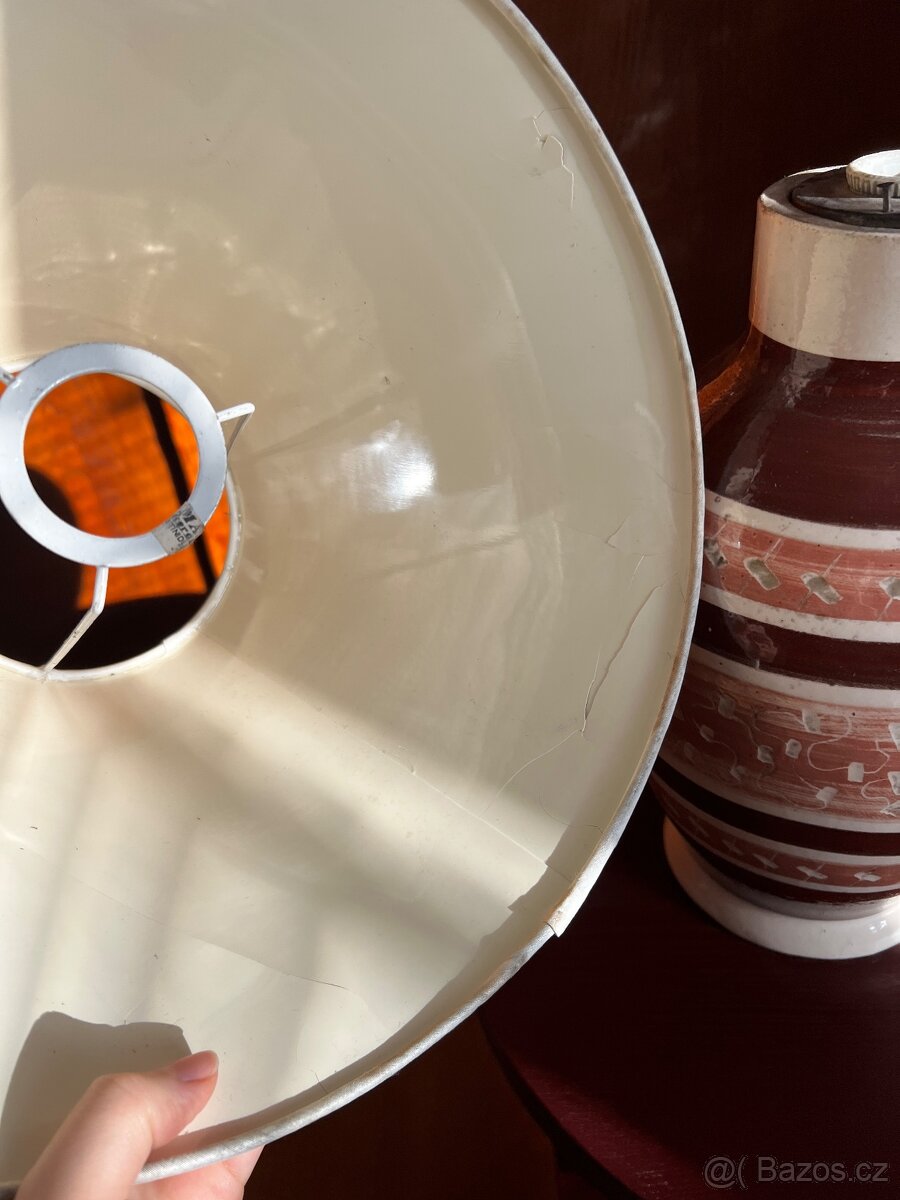 Stará keramická lampa - 6