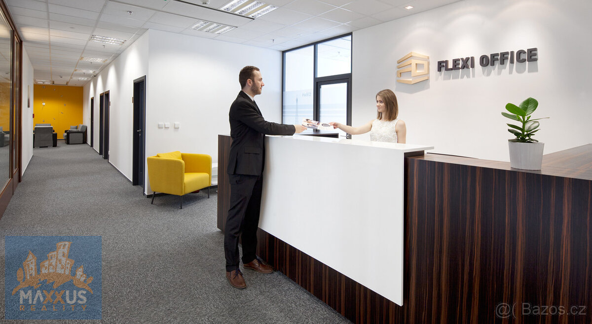 Kancelářské prostory (16 m2) v moderní kancelářské budově, P - 6