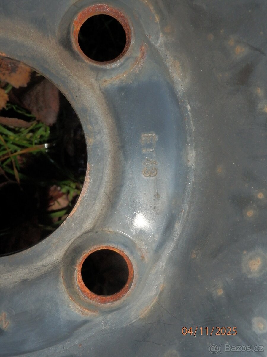 2xOriginál plechový disk na RENAULT-DACIA velikost 14tky. - 6