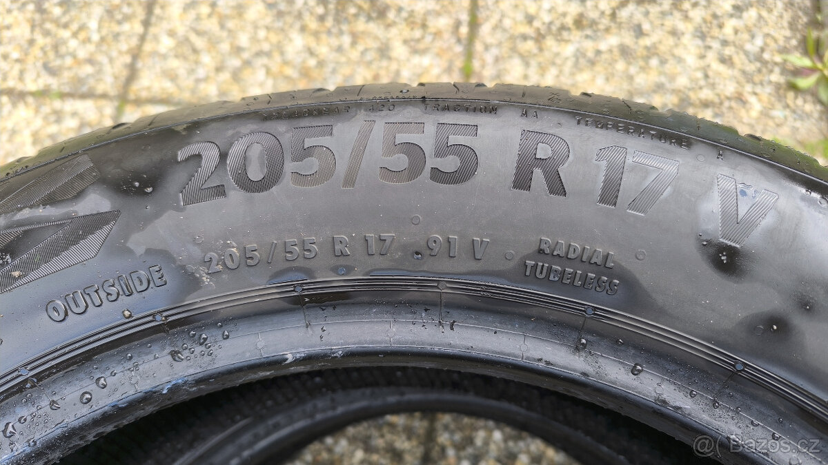 Letní sada pneu Continental 205/55 R17 - 6