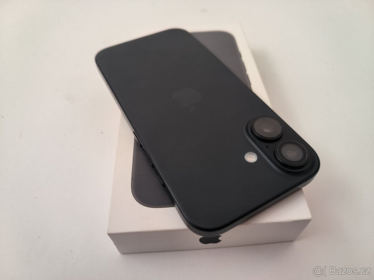 apple iphone 16 128gb Midnight / Batéria 91% - 6