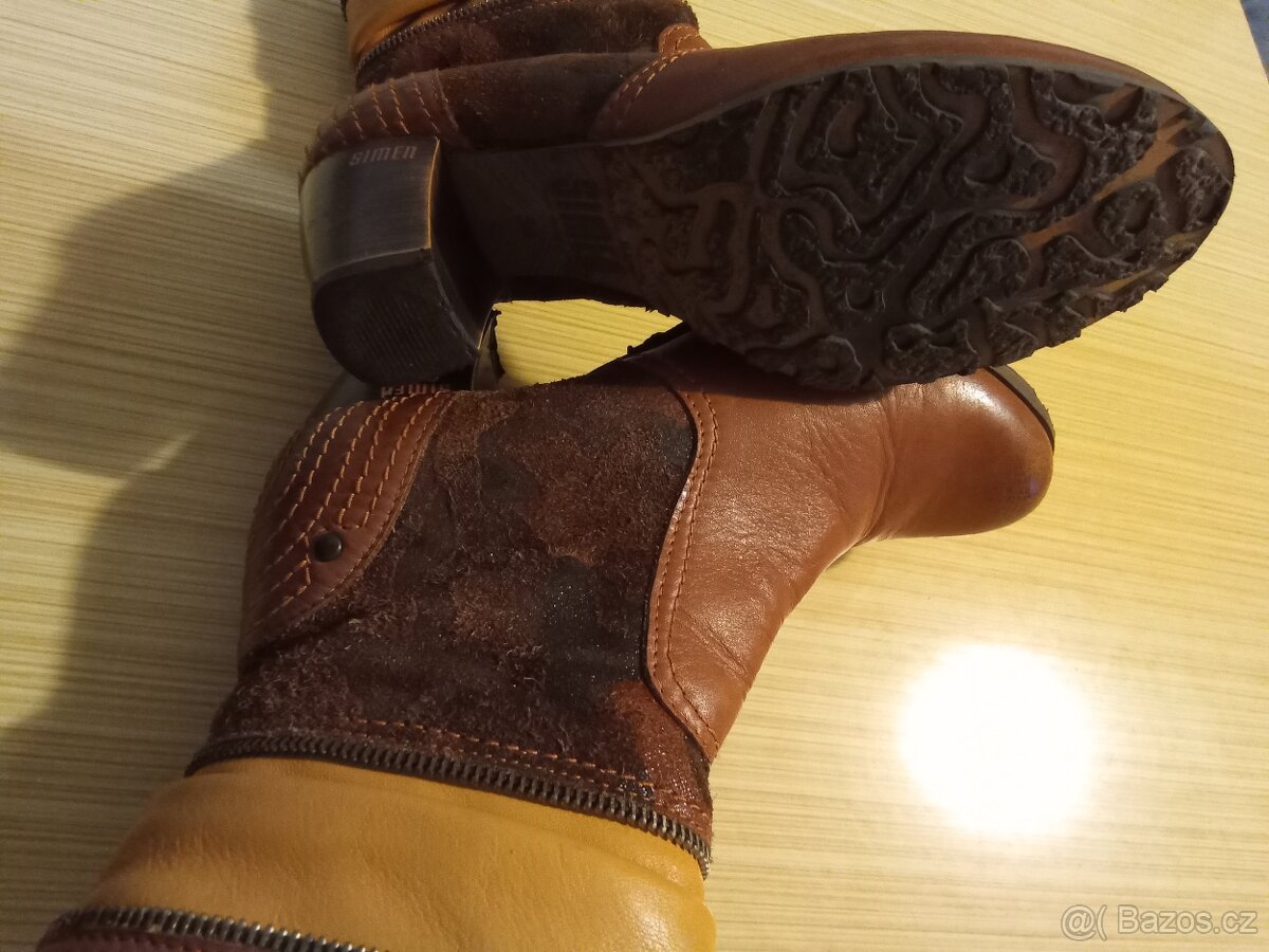 Kožené boty Simen, velikost 36 - 6
