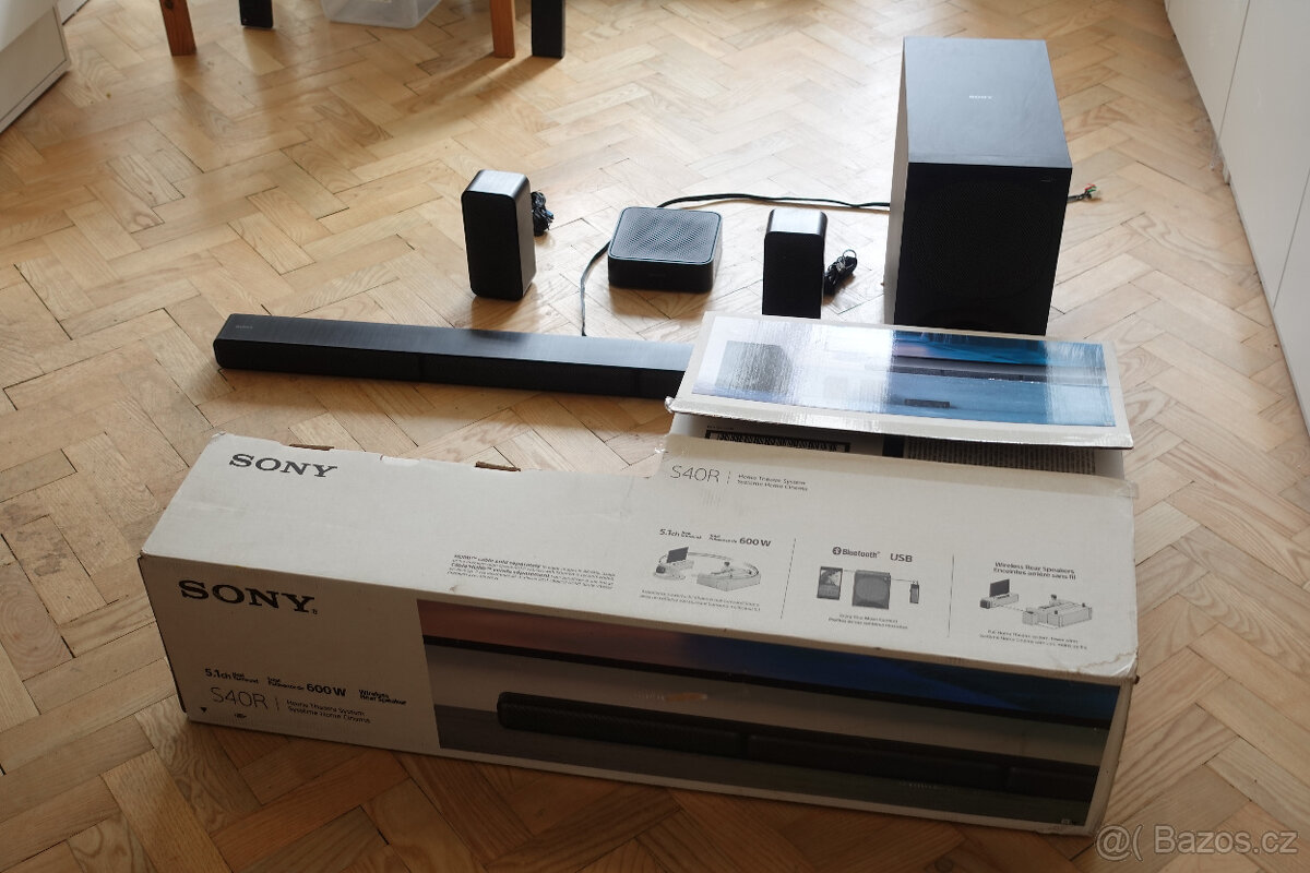 Reprosoustava soundbar Sony S40R - 6
