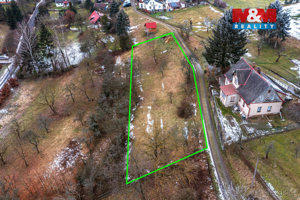 Prodej zahrady, 1537 m², Radeč u Horní Police, Žandov - 6