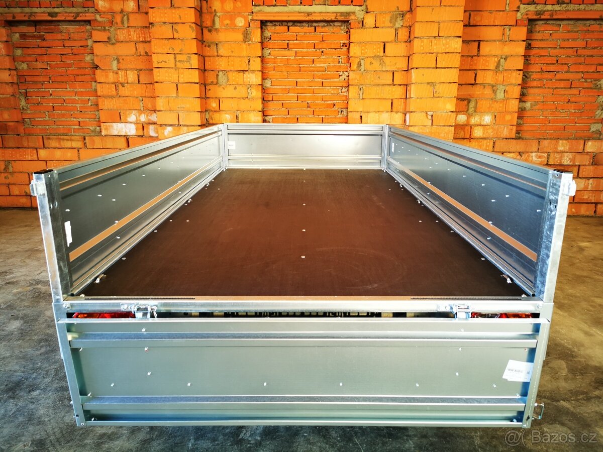 přívěsný vozík 3040 x 1530 x 400 cm - 6
