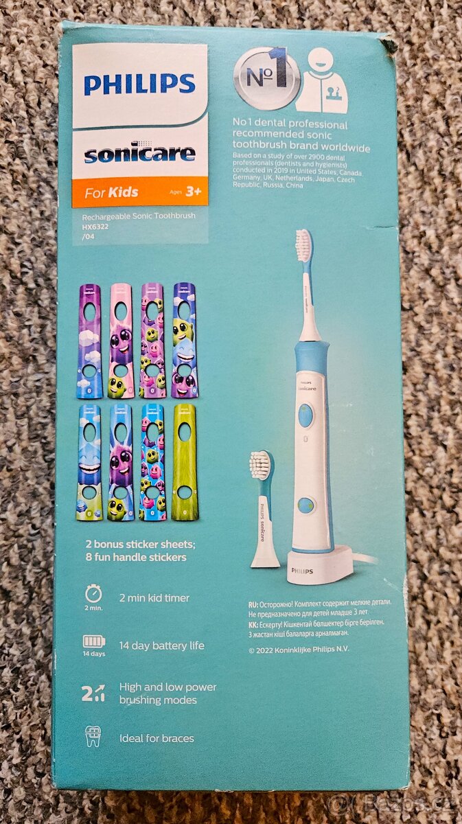 Zubni kartacek Philips Sonicare for kids - 6
