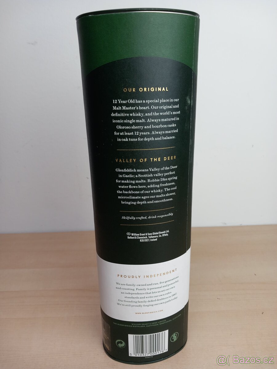 Glenfiddich 12yo 40% 0,7l - 6