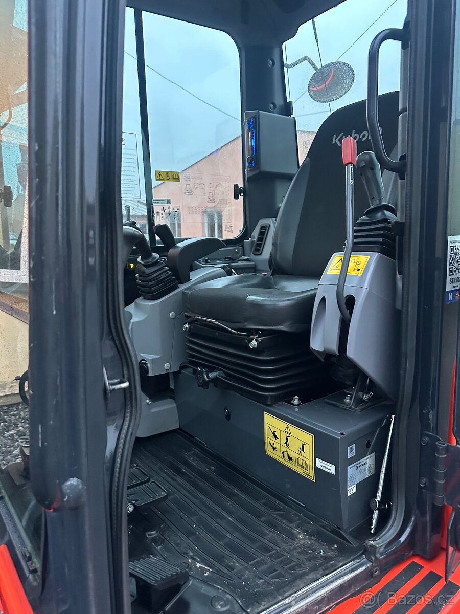 Pásový bagr Kubota U55-4,r.v.2020,1920MTH, ENGCON, KLIMA - 6